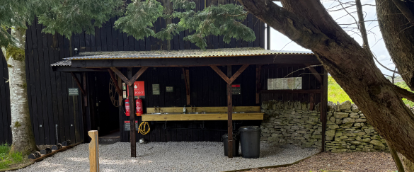 facilities Derbyshire campsite